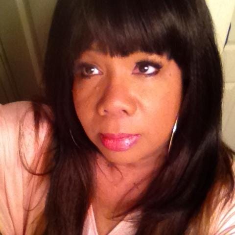 Customer photo review of Isis Brown Sugar Human Hair Mix Wig BS103