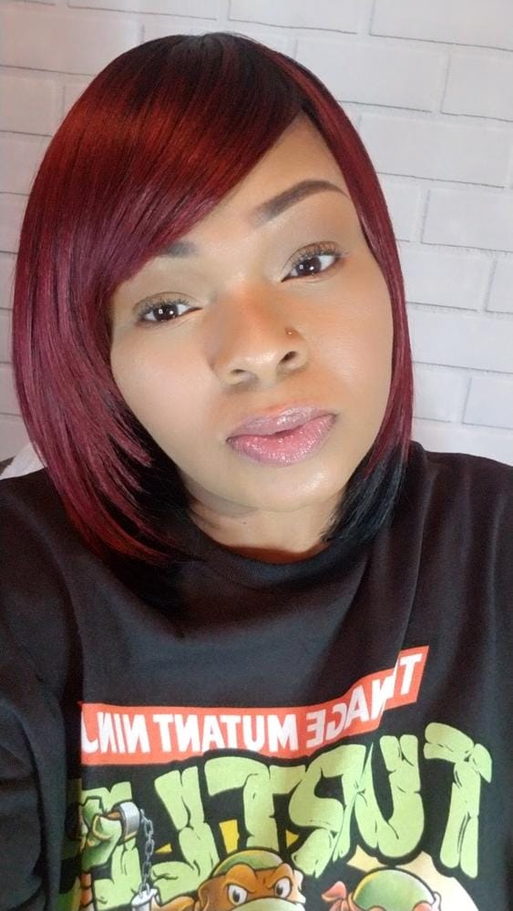 Customer photo review of Freetress Equal Synthetic Hair Wig LITE 002