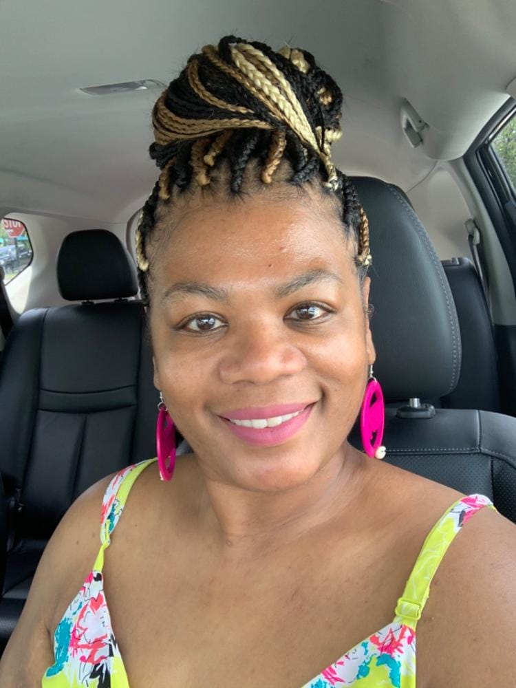 Customer photo review of Outre Synthetic Pre Stretched ULTRA BRAID - XPRESSION 3X 42"