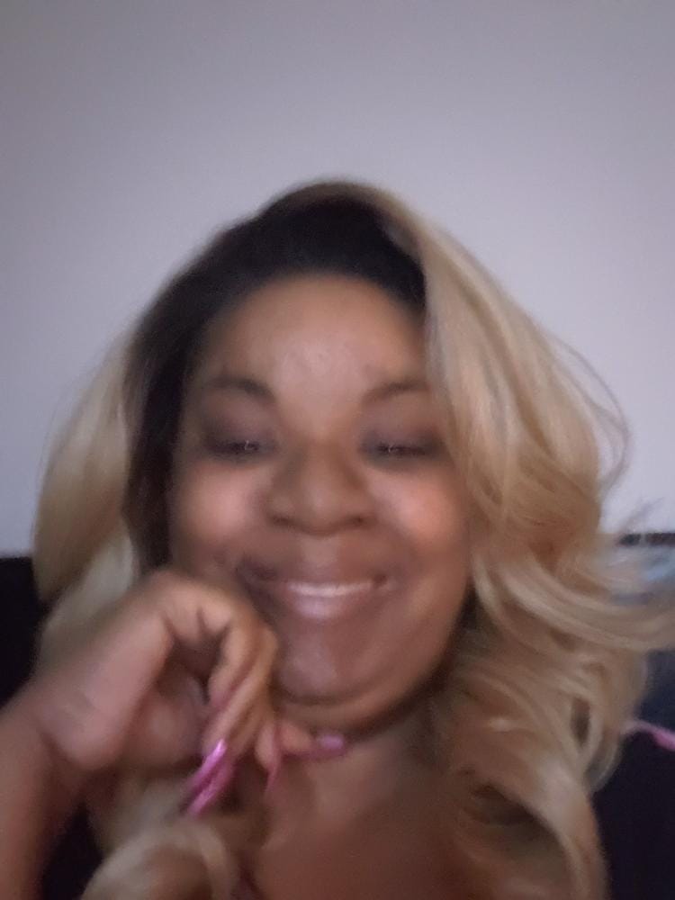 Customer photo review of Outre Perfect Hairline Synthetic HD Lace Wig - JULIANNE