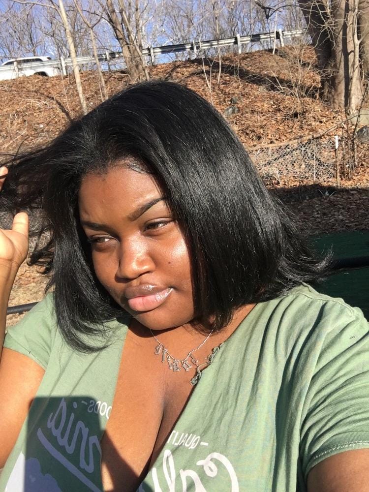 Customer photo review of Vanessa Express Weave Half Wig LAS MOGAN