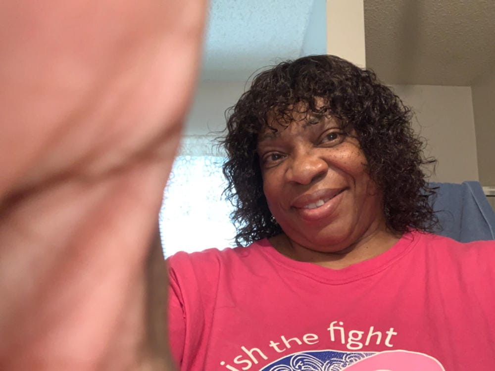 Customer photo review of Shake-N-Go Naked Brazilian Natural Human Hair Premium Wig - HAUTY