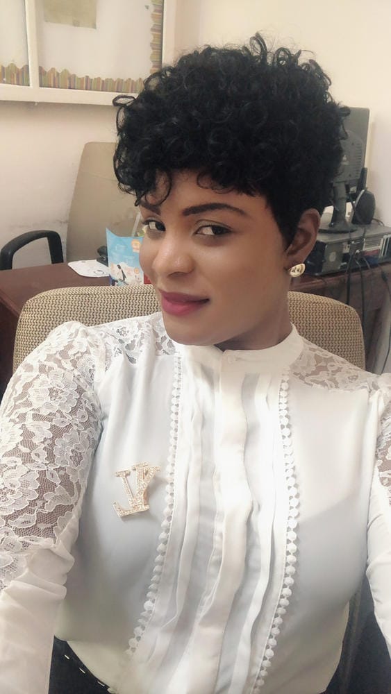 Customer photo review of Vanessa Vixen 100% Human Hair Wig HH ILON