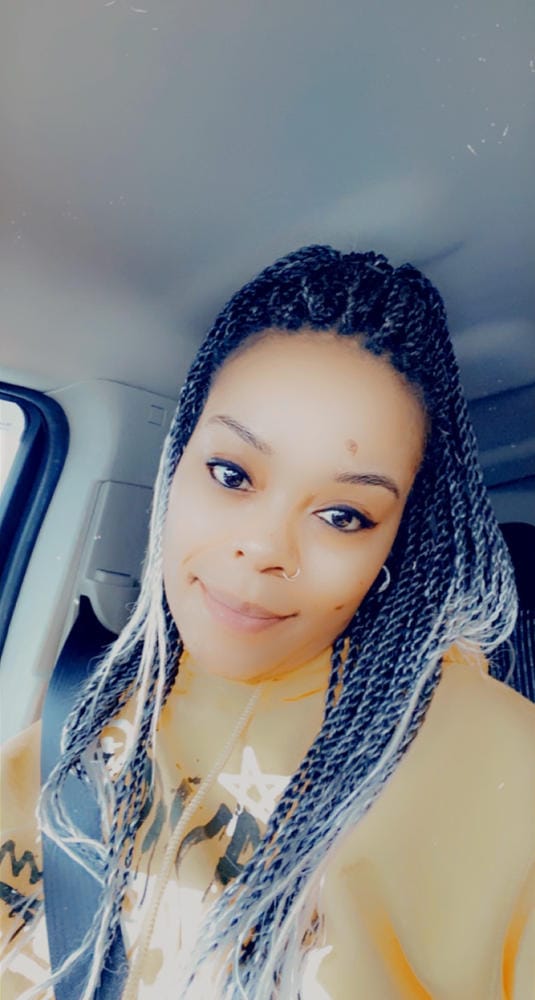 Customer photo review of Outre Synthetic Pre Stretched ULTRA BRAID - XPRESSION 3X 42"