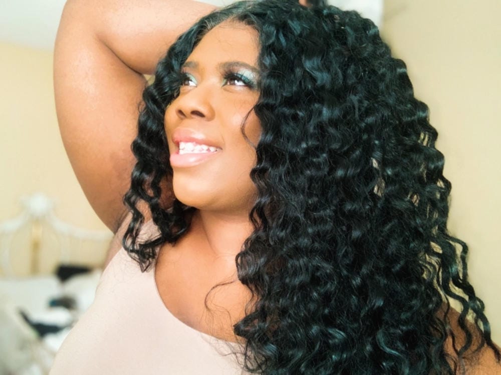 Customer photo review of Sensationnel Butta Lace Synthetic Hair HD Lace Wig - BUTTA UNIT 3