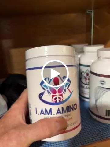 Customer video review of I.AM.AMINO