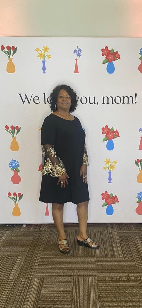 Customer photo review of It's a Cap Weave 100% Human Hair Wig DEEP WAVE