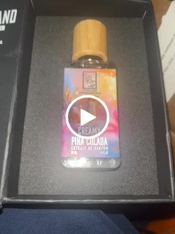 Customer video review of Creamy Piña Colada