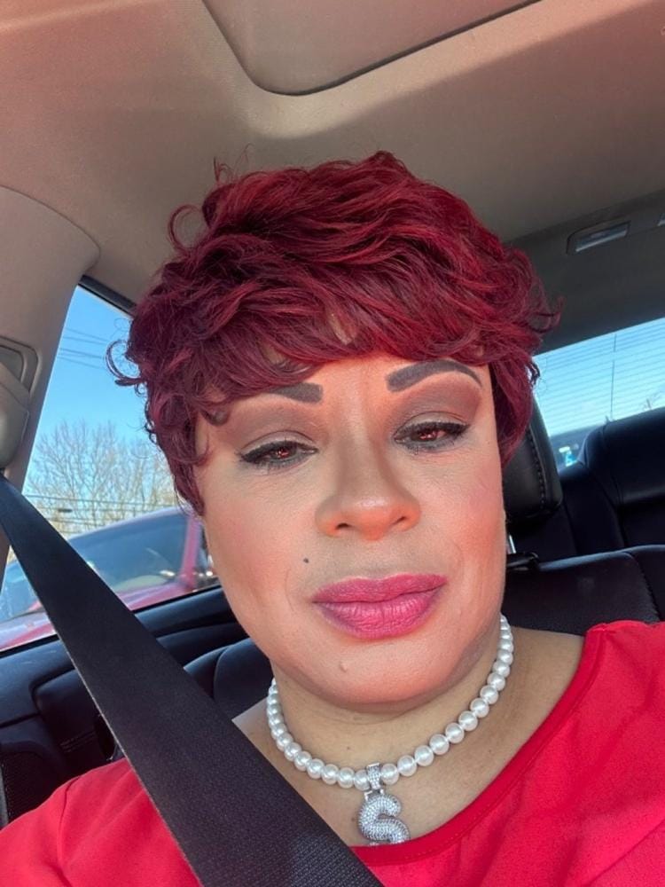 Customer photo review of Sensationnel Synthetic Instant Fashion Wig - ANITA