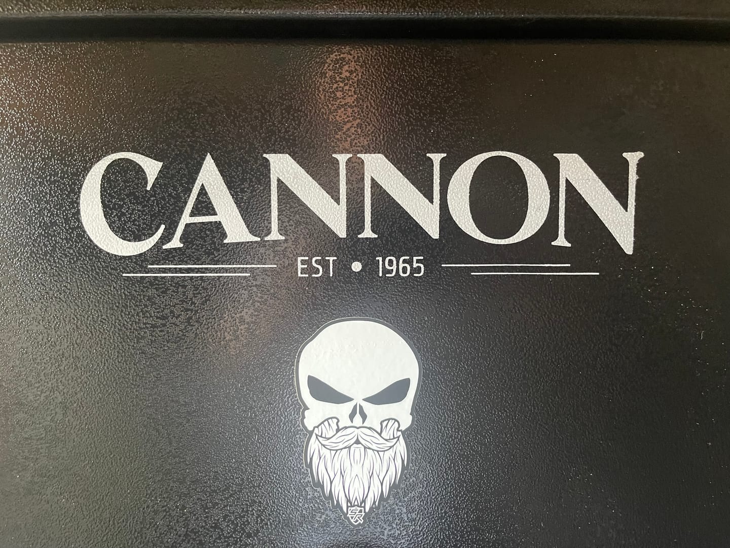 Customer photo review of Bearded Punisher Decal