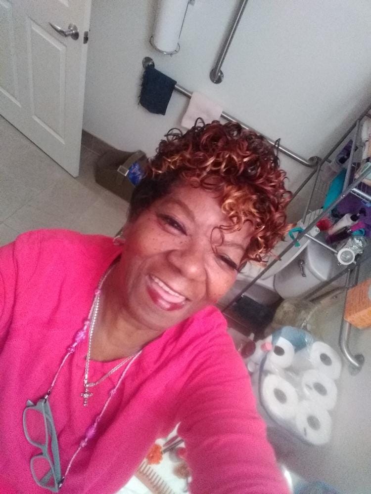 Customer photo review of Zury Sis Synthetic Hair Full Wig - JENNA