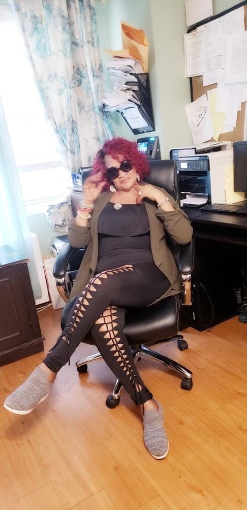 Customer photo review of Freetress Equal Synthetic Hair Full Wig - CHARLIE
