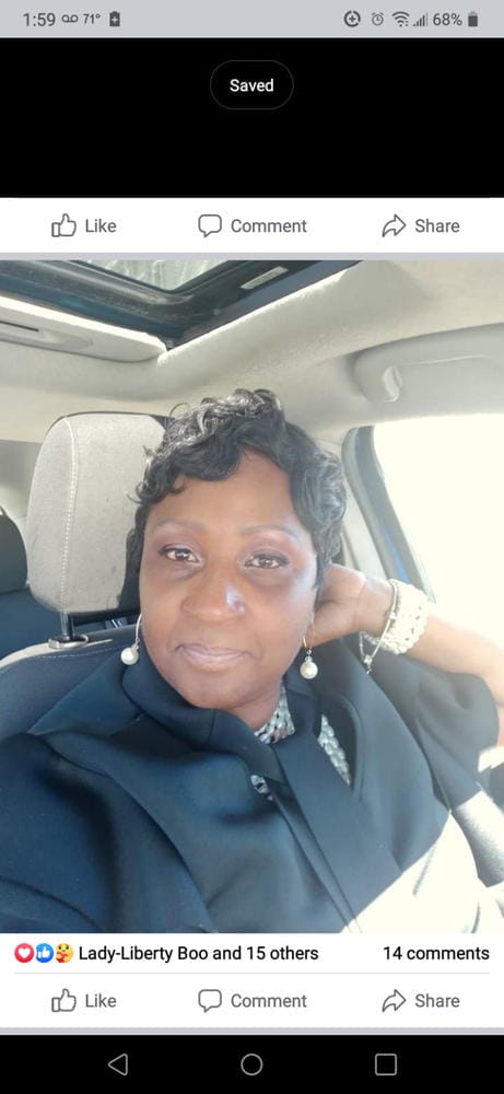 Customer photo review of It's A Wig Synthetic Hair Full Wig - NUNA