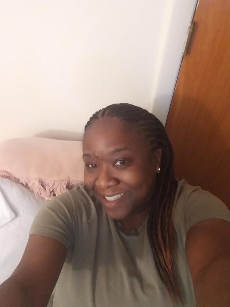 Customer photo review of Outre Synthetic Pre Stretched ULTRA BRAID - XPRESSION 3X 42"