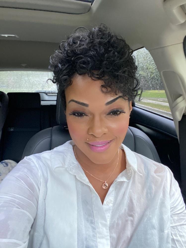 Customer photo review of Zury Sis Synthetic Hair Full Wig - JENNA