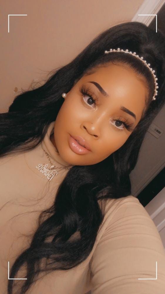 Customer photo review of Sensationnel Instant Up & Down Pony Wrap Synthetic Half Wig UD 11