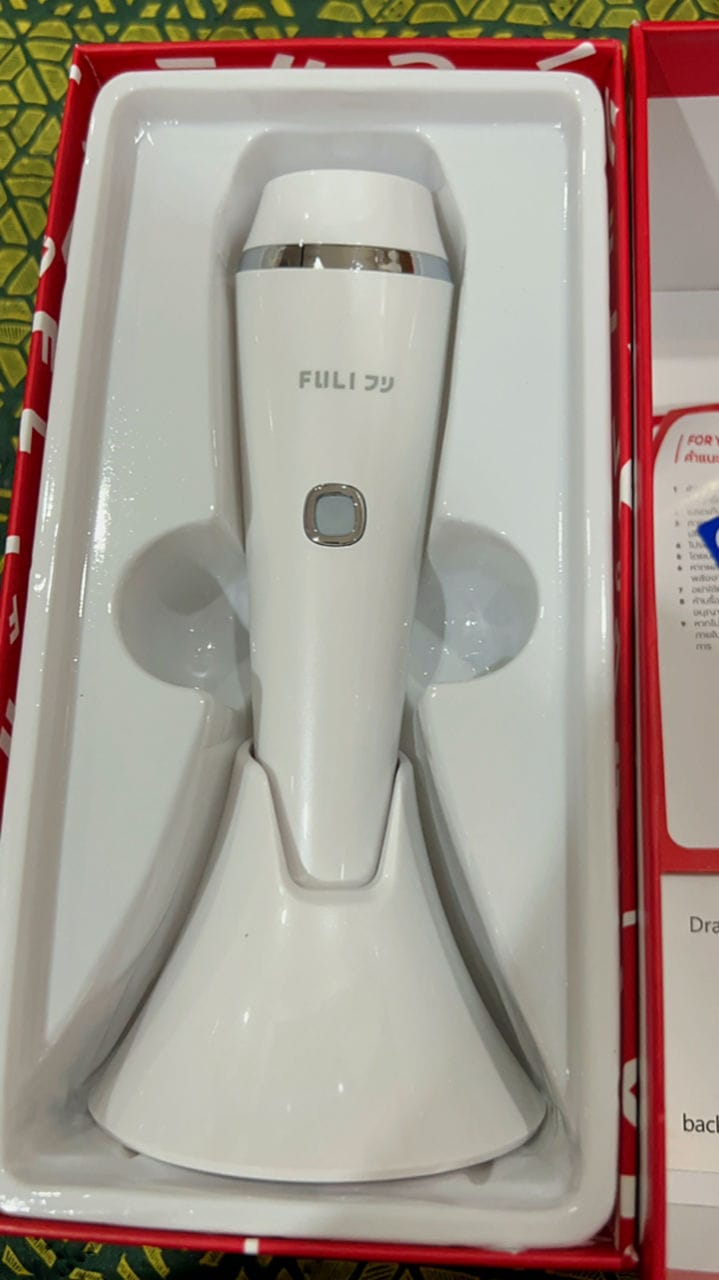 Customer photo review of เครื่องล้างหน้าไฟฟ้าโซนิค | FULI Sonic Facial SPA Cleansing Brush