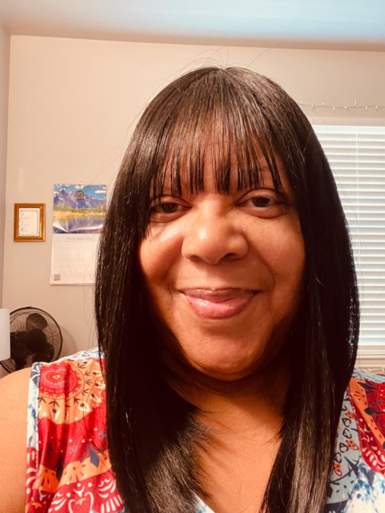 Customer photo review of Freetress Equal Lite Synthetic Hair Wig - 018