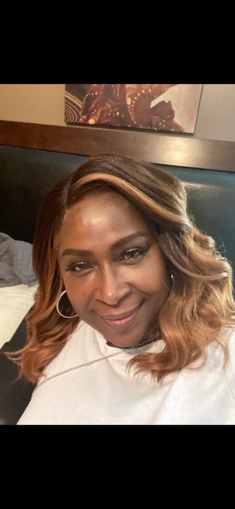 Customer photo review of Sensationnel Butta Lace Synthetic Hair HD Lace Wig - BUTTA UNIT 8