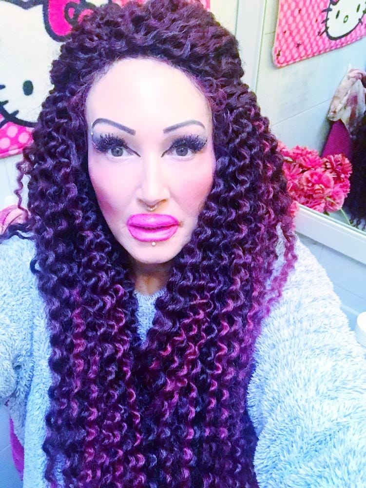 Customer photo review of Freetress Equal Invisible L Part Synthetic Hair Wig - CHASTY
