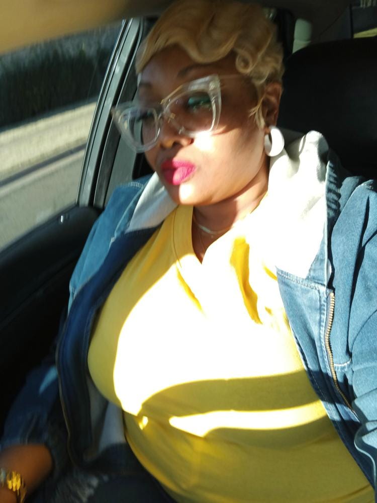 Customer photo review of It's A Wig Synthetic Hair Full Wig - NUNA