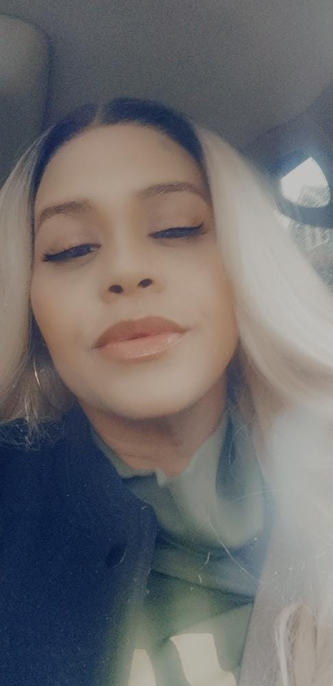 Customer photo review of Outre Synthetic Melted Hairline Lace Front Wig SERAPHINE