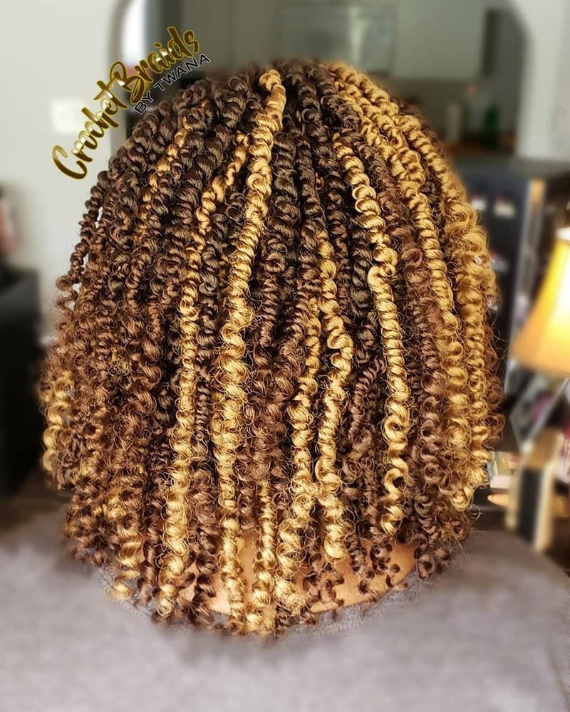Customer photo review of Zury Sis Crochet Braids - V11 PASSION TWIST