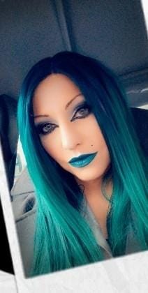 Customer photo review of Model Model Fullcap Wig DEBORAH