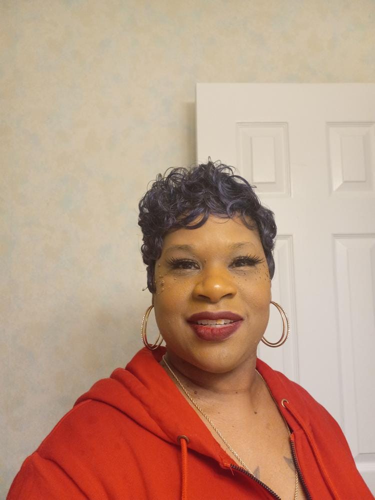 Customer photo review of It's A Wig Synthetic Hair Full Wig - NUNA