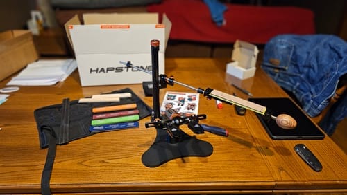 Customer photo review of Precise angle adjuster for Hapstone R1/R2/M3/V8