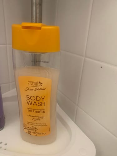 Customer photo review of Personal Care Shea Solutions Body Wash Organic Shea Butter, 12oz.