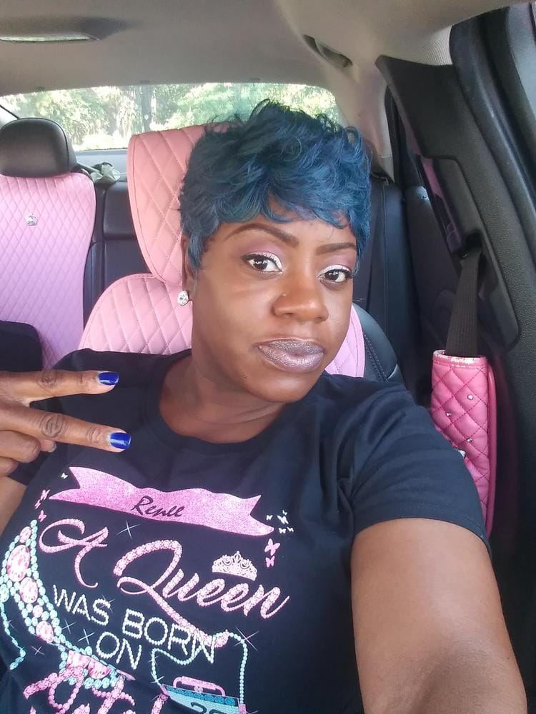Customer photo review of Sensationnel Synthetic Instant Fashion Wig - ANITA