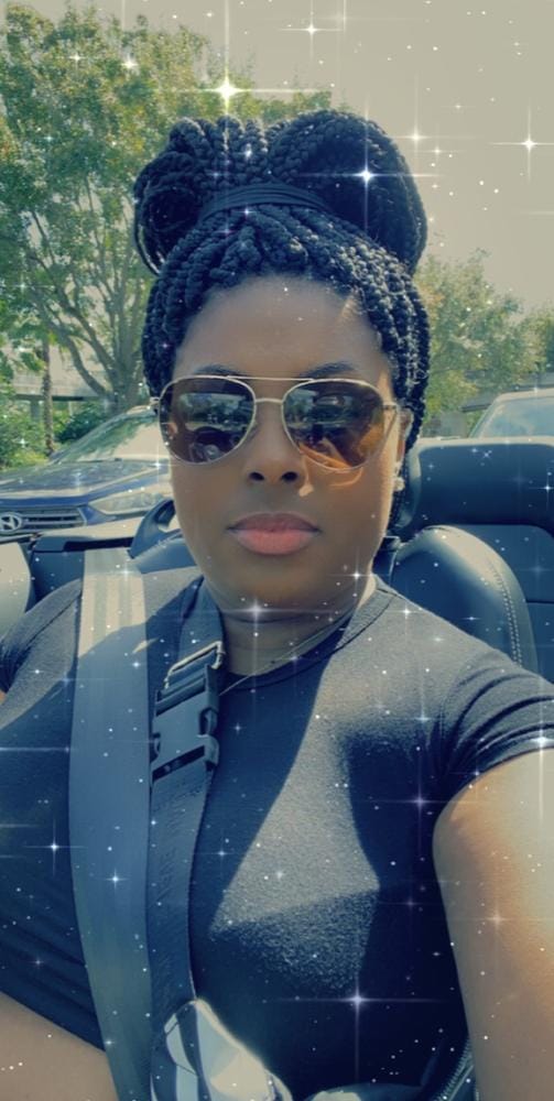 Customer photo review of Outre Synthetic Pre Stretched ULTRA BRAID - XPRESSION 3X 42"