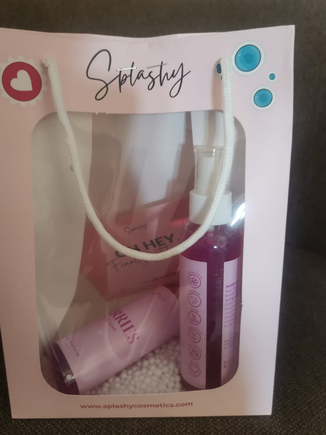 Customer photo review of Splashy™ Body Splash