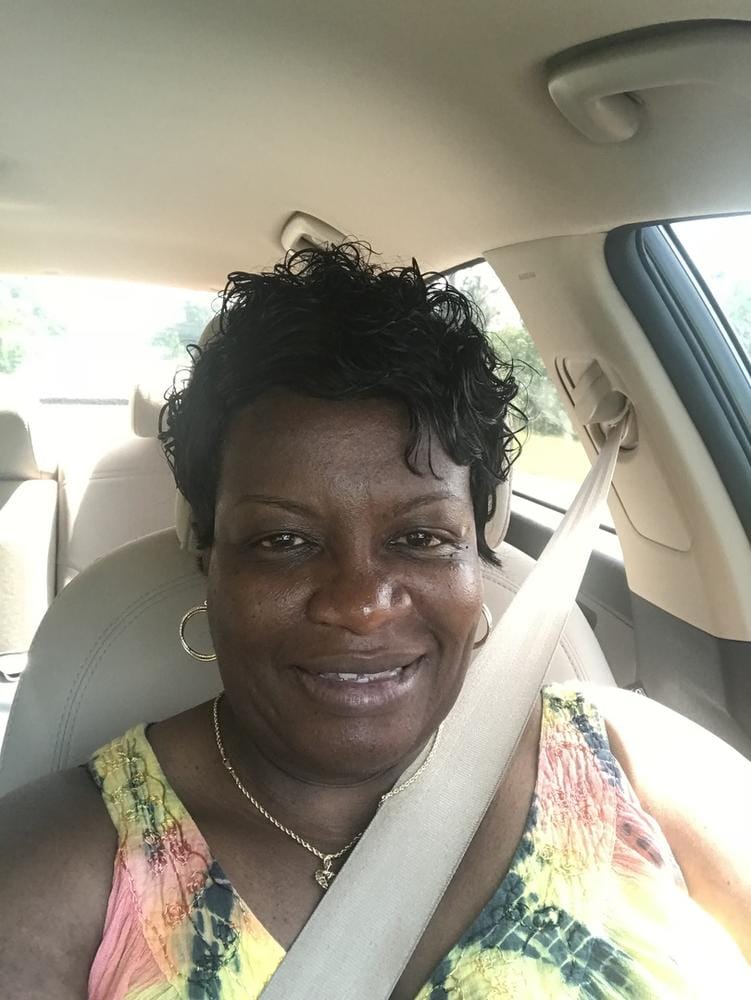 Customer photo review of Janet Collection Human Hair Wig MOMMY