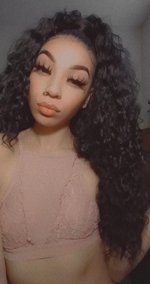 Customer photo review of Sensationnel Instant Up & Down Pony Wrap Synthetic Half Wig - UD 2