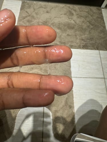 Customer photo review of SLIPPERY WET