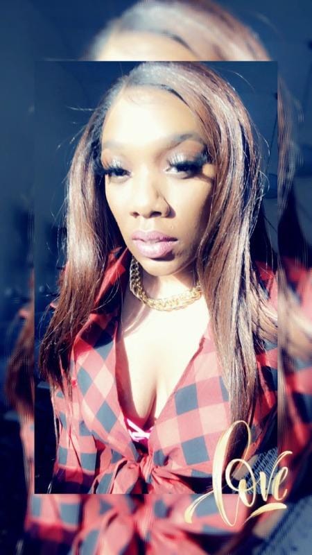 Customer photo review of Outre Synthetic Lace Front Wig Perfect Hairline 13x6 FAUX SCALP JAYLANI