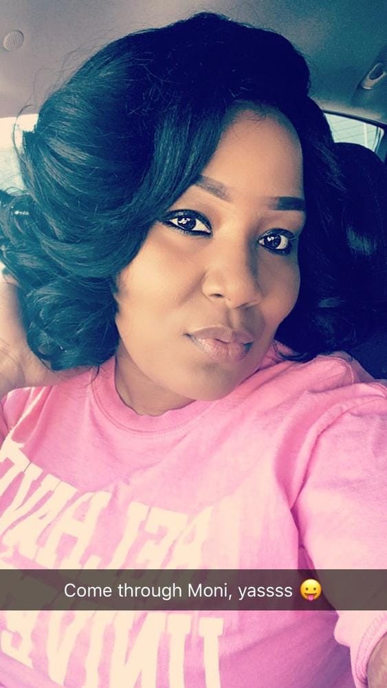 Customer photo review of Outre Quick Weave Half Wig PENNY