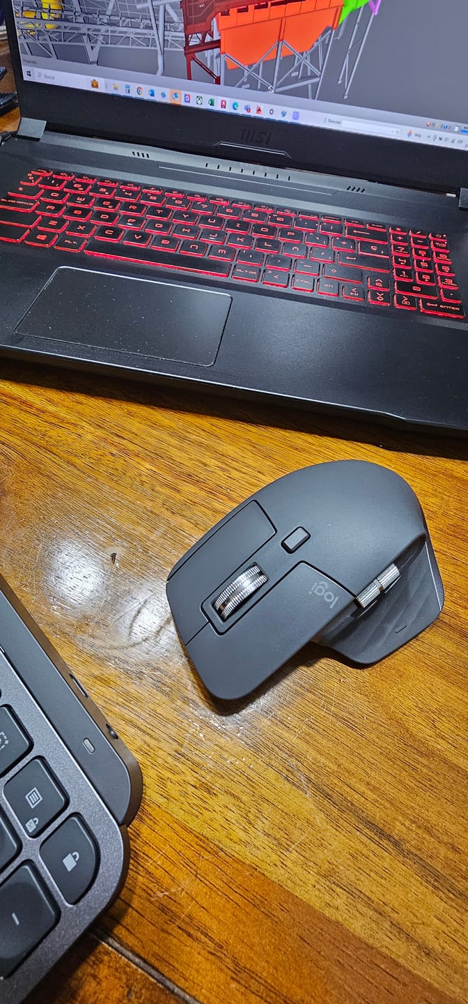 Customer photo review of Mouse Logitech MX Master 3S grafito