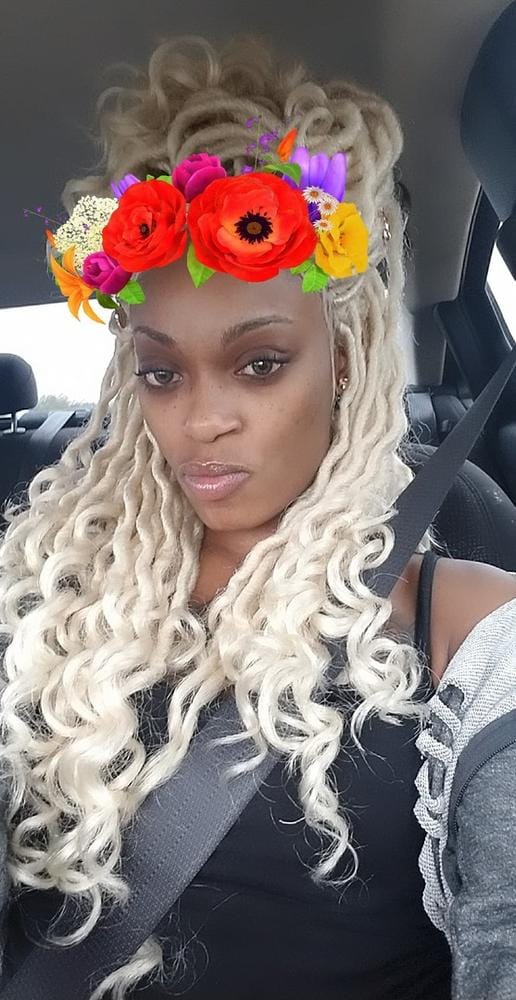 Customer photo review of It's A Wig Vixen Y 100% Human Hair Premium Mix Full Lace Wig VIXEN Y YAKI STRAIGHT