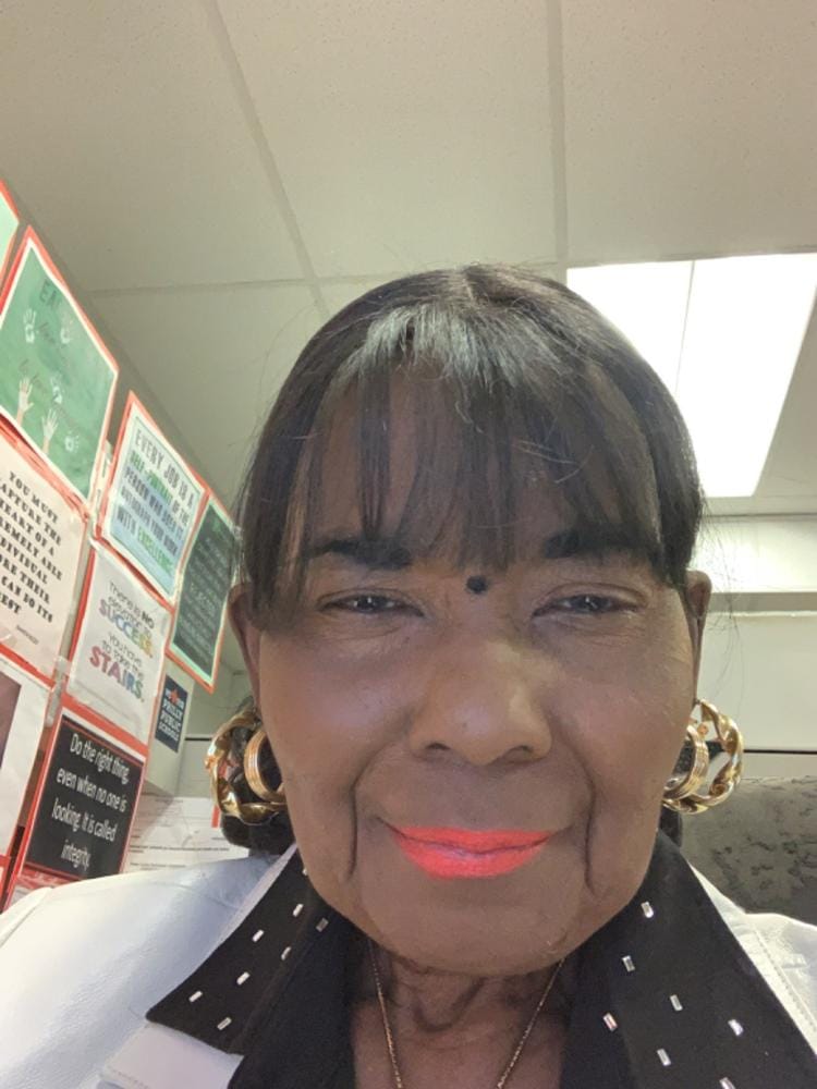 Customer photo review of Sensationnel Human Hair Blend Butta HD Lace Front Wig - BLOW OUT 16