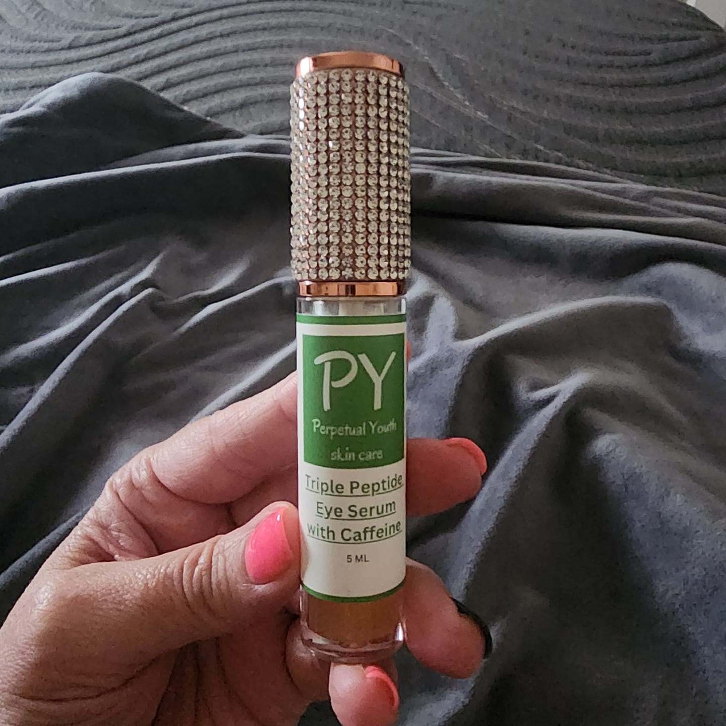 Customer photo review of Growth Factor Serum  🌿🌿🌿