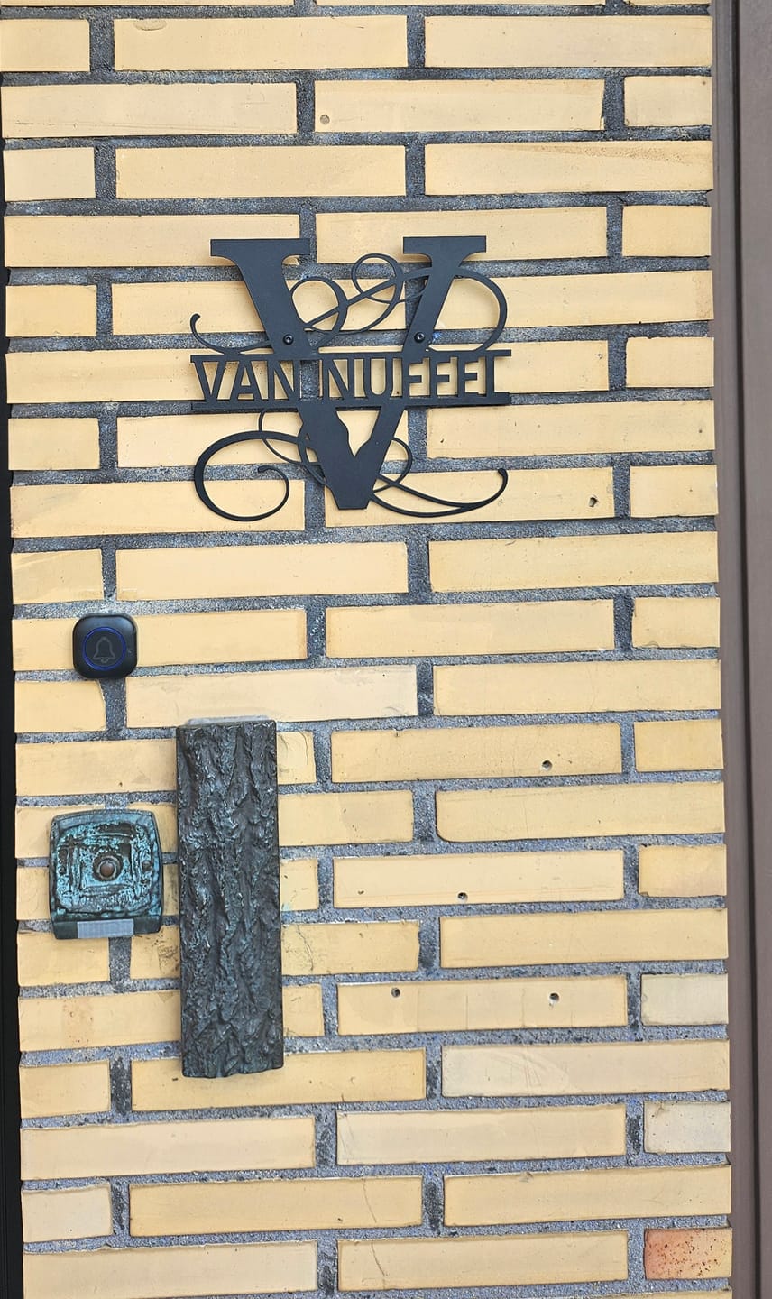 Customer photo review of Großes Namens-Monogramm (personalisierbar)