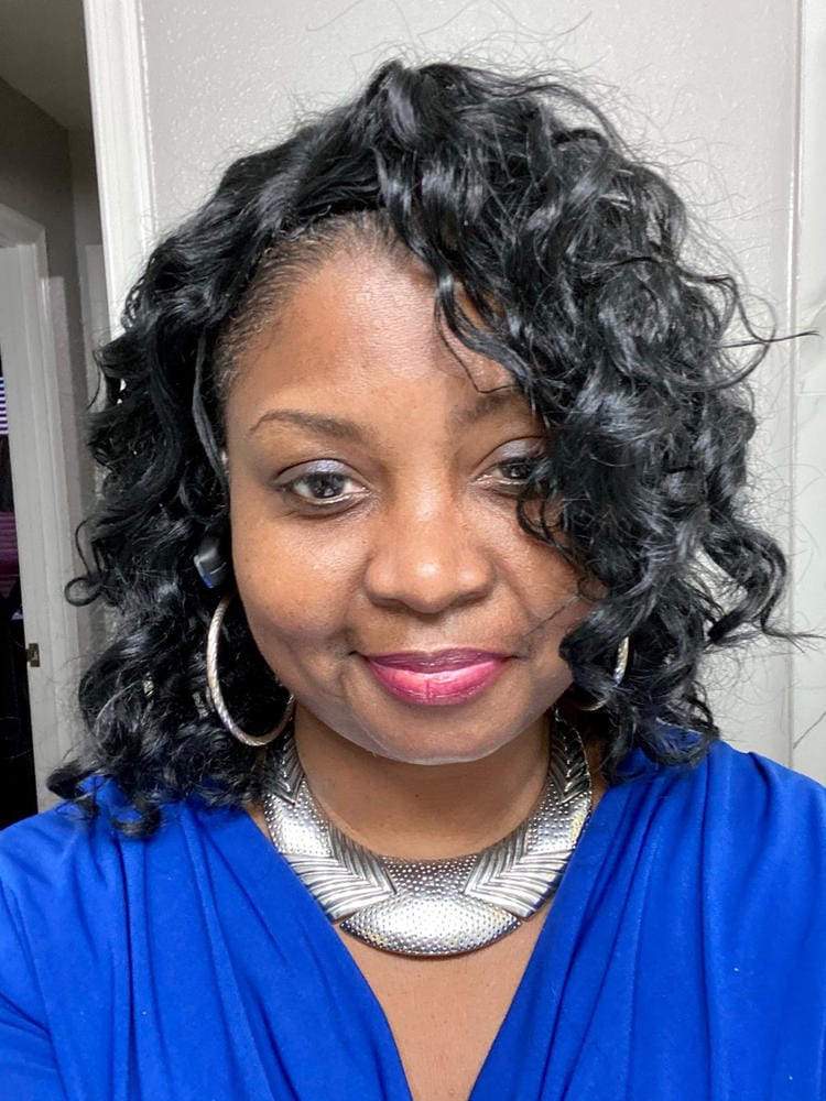 Customer photo review of Bobbi Boss 100% Premium Human Hair Wig - MH1500 MADALYN