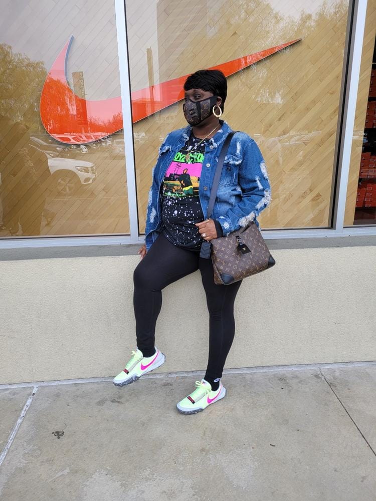 Customer photo review of Outre 100% Human Hair Premium Duby Wig PIXIE MOHAWK