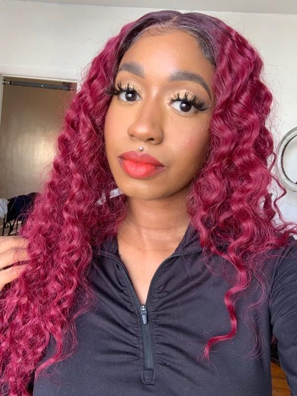 Customer photo review of Sensationnel Butta Lace Synthetic Hair HD Lace Wig - BUTTA UNIT 3