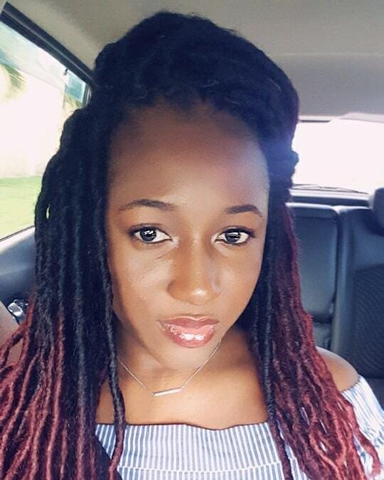 Customer photo review of Vivica A Fox Synthetic Deep Lace Front Wig - ORLANDO-V