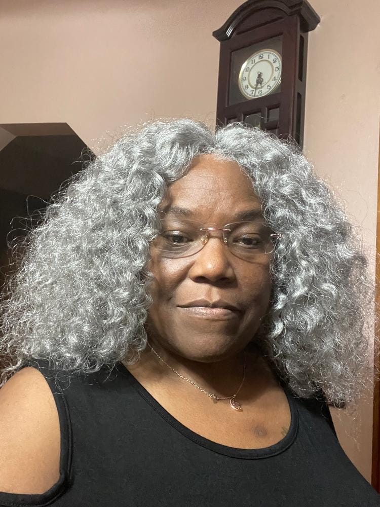 Customer photo review of Freetress Crochet Braid - BEACH CURL 12"-18"