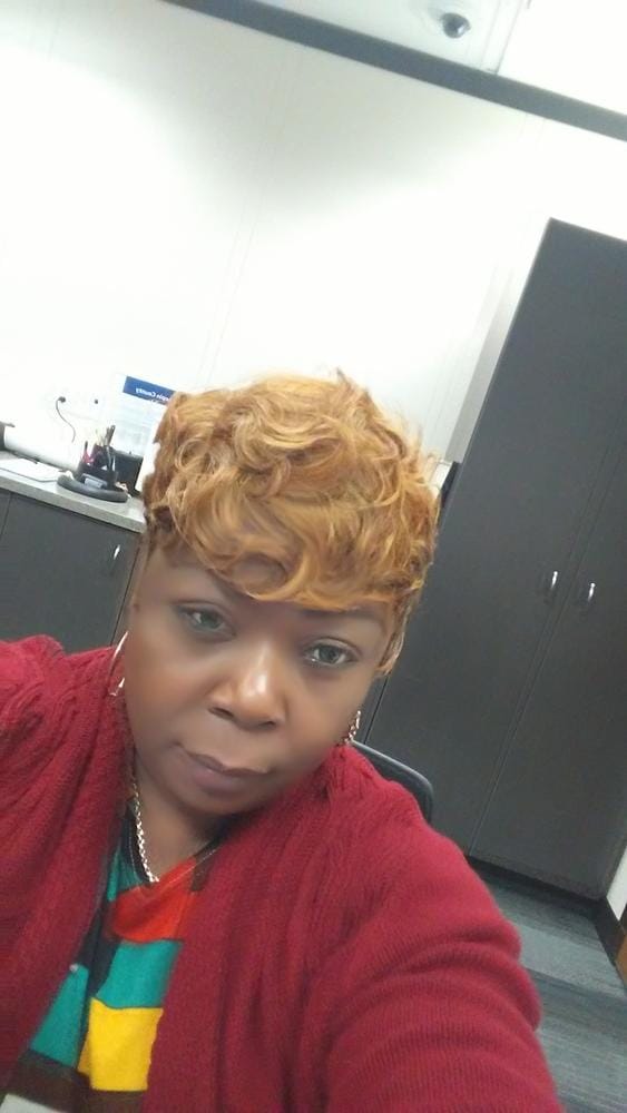 Customer photo review of Vanessa Top Super C Side Synthetic Lace Part Wig - DEKEE